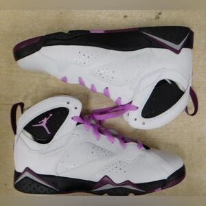 NIB NIKE AIR JORDAN 7 RETRO GG WHITE-FUCHSIA PINK On StockX for 190